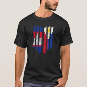 Camiseta Camboya jemer camboyano Filipinas filipino Mixe