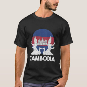 Camiseta Camboya: Jemeres camboyanos bailan tradicional Aps
