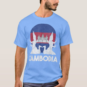 Camiseta Camboya: Jemeres camboyanos bailan tradicional Aps
