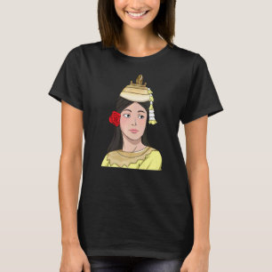 Camiseta Camboya: Jemeres camboyanos bailan tradicional Aps