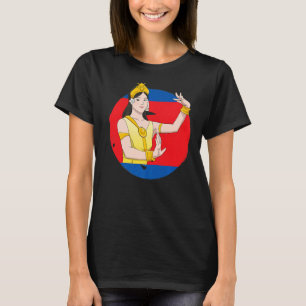 Camiseta Camboya: Jemeres camboyanos bailan tradicional Aps