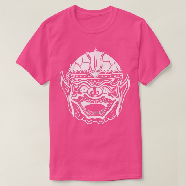 Camiseta Camboya: Lector camboyano de danza tradicional (Diseño del anverso)