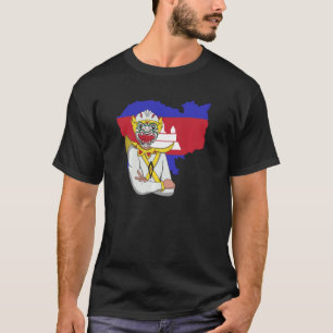 Camiseta Camboya: Lector camboyano de danza tradicional