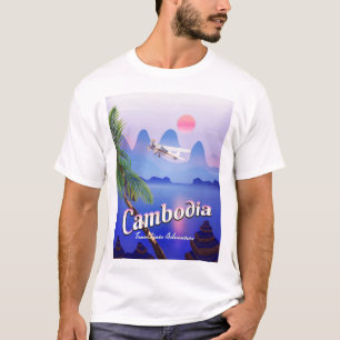 Camiseta Camboya 'Viaja hacia la aventura'