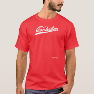 Camiseta Camboyano - rojo
