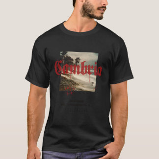 Camiseta Cambria California Ca Tattoo Beach Surf