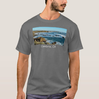 Camiseta Cambria, California Shoreline