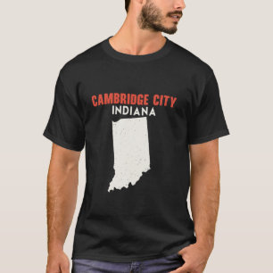 Camiseta Cambridge City Indiana Estados Unidos Viaja En