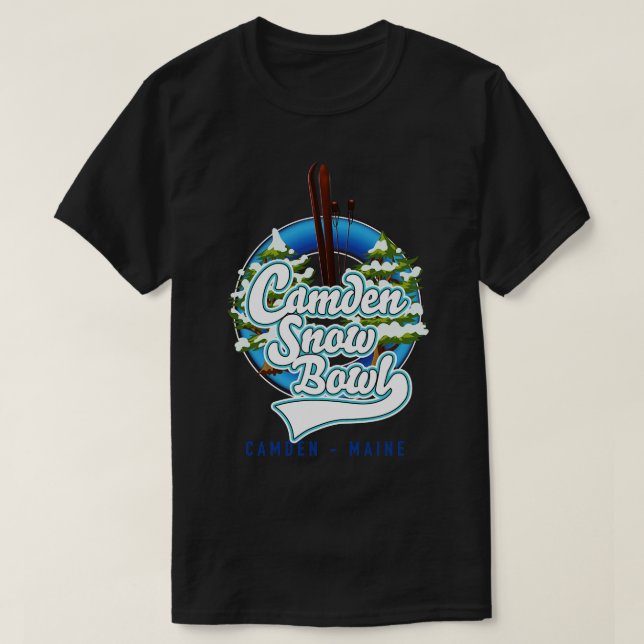 Camiseta Camden Snow Bowl (Diseño del anverso)
