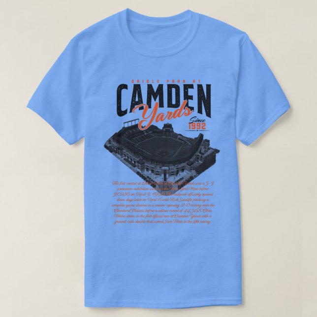 Camiseta Camden Yards (Diseño del anverso)