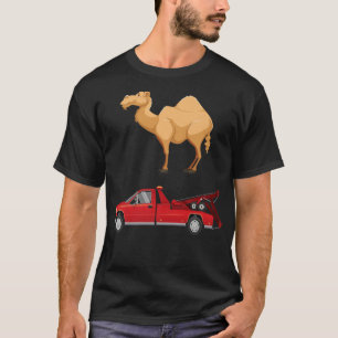 Camiseta Camel and Tow Truck Funny Adult Humor Gag Joke