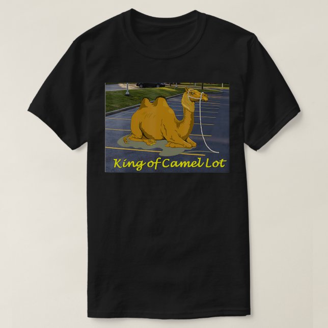 Camiseta Camel Camelot (Diseño del anverso)