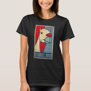 Camiseta Camel Dad Vintage, camello para el padre Mascota A