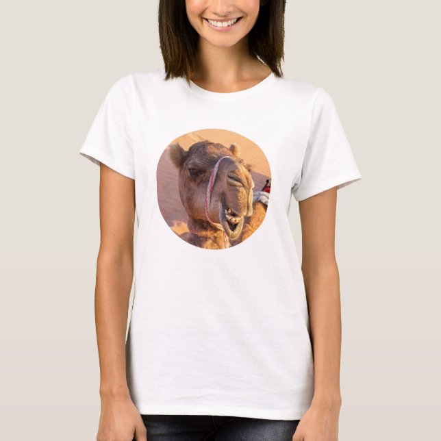 Camiseta Camel divertido (Anverso)