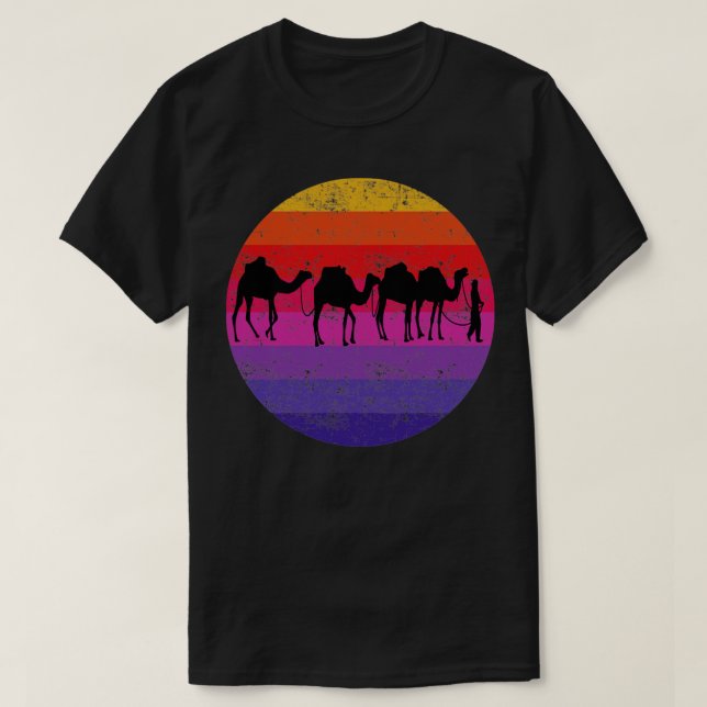 CAMISETA CAMEL RETRO (Diseño del anverso)