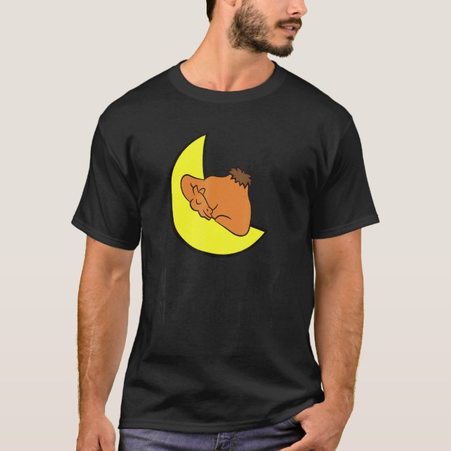 Camiseta Camel Tired Nap All Day Sleep All Night  Camel (Anverso)