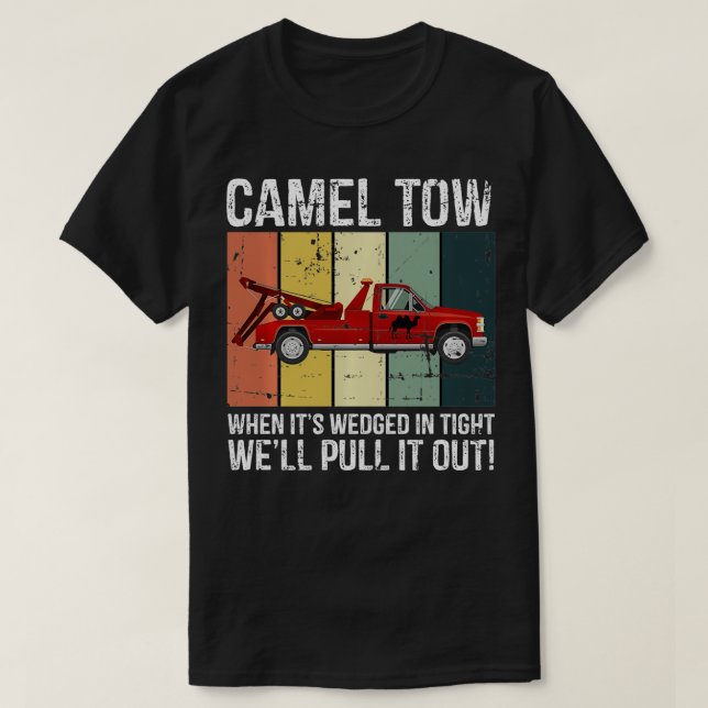 Camiseta Camel Tow Retro Gracioso Humor Adulto Cringey Dirt (Diseño del anverso)