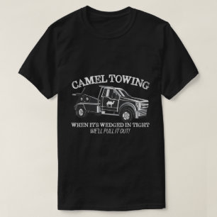 Camiseta Camel Towing Funny Adulto Humor Gag Tee