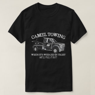 Camiseta Camel Towing Funny Adulto Humor Gag Tee