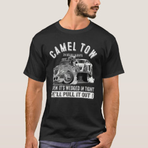 Camiseta Camel Towing Tow Truck Adult Humor Camel Towing 20
