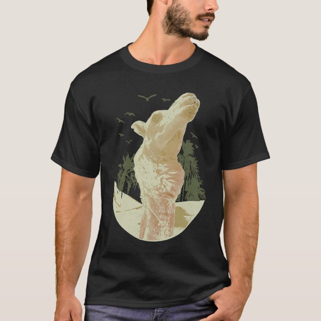 Camiseta Camel Train Caravan Arabian Camel Animal Desert (Anverso)