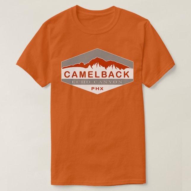 Camiseta Camelback Mountain Echo Canyon Arizona Senderismo (Diseño del anverso)