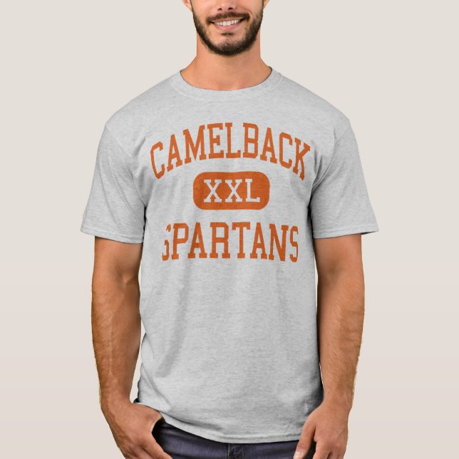 Camiseta Camelback - Spartans - alto - Phoenix Arizona (Anverso)
