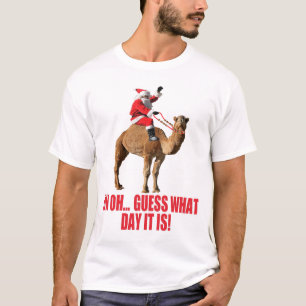 Camiseta Camello 2013 del día de chepa del navidad y