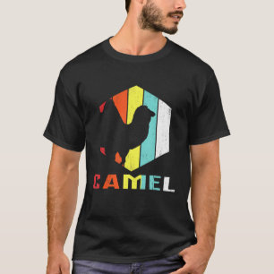 Camiseta Camello Animal Retro Vintage