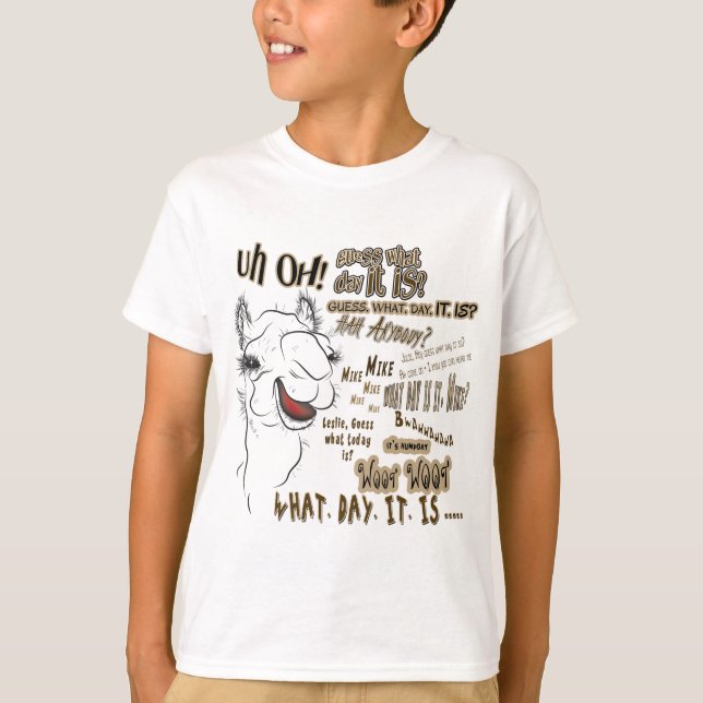 Camiseta Camello de Hump Day (Anverso)