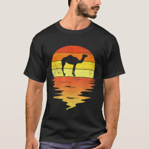 Camiseta Camello de la puesta de sol de los años 70