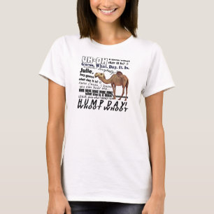 Camiseta camello del día de chepa