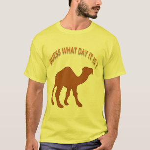 Camiseta Camello del Miércoles Adivina Qué Día Es ?
