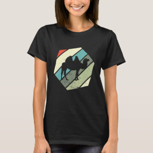 Camiseta Camello Desierto Animal Hexa Retro Vintage Arabian
