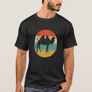 Camiseta Camello Desierto Arábigo Animal Retro Vintage Joro