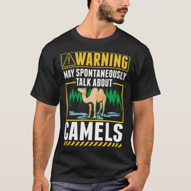 Camiseta Camello Dromedario Egipto Camello  1 (Anverso)