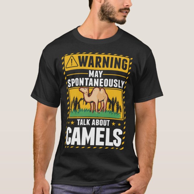 Camiseta Camello Dromedary Egypt Camel (Anverso)