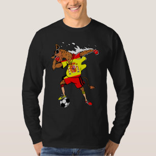 Camiseta Camello Español Bandera España Fútbol Madrid Jugad