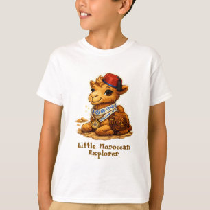 Camiseta Camello Explorador Marroquí Pequeño Personalizado