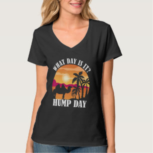 Camiseta Camello Hump Day Camel Sunset Palm Tree Hump Day