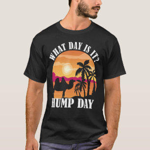 Camiseta Camello Hump Day Camel Sunset Palm Tree Hump Day