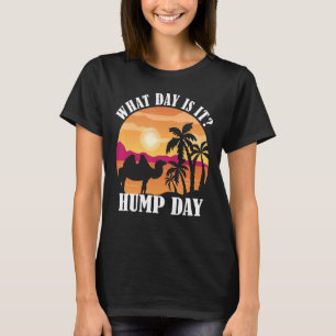 Camiseta Camello Hump Day Camel Sunset Palm Tree Hump Day