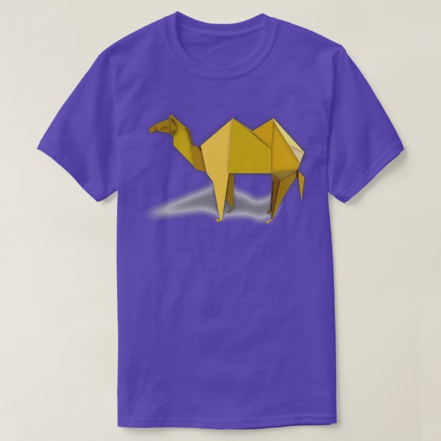 Camiseta Camello Origami 3 (Diseño del anverso)