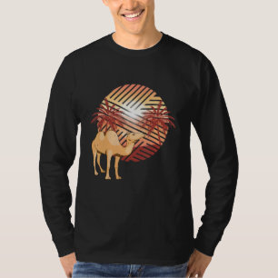 Camiseta Camello Palm Tree Hump Day Camello de trabajo miér