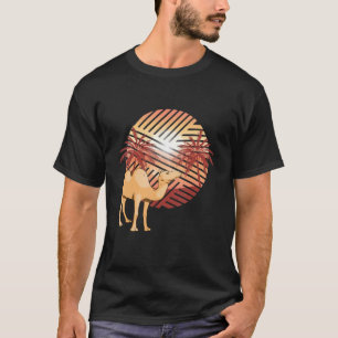 Camiseta Camello Palm Tree Hump Day Camello de trabajo miér