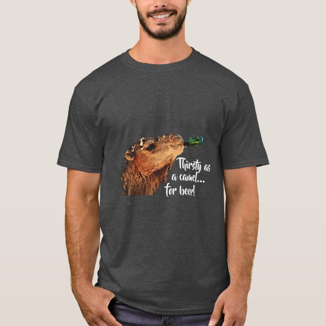 Camiseta Camello sediento (Anverso)