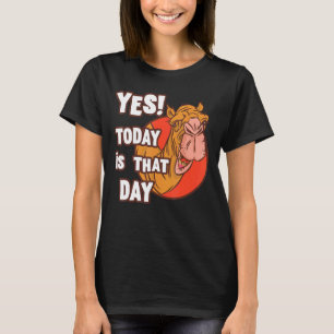 Camiseta Camello Sí Hoy Es Ese Día Miércoles Trabajo Hump D