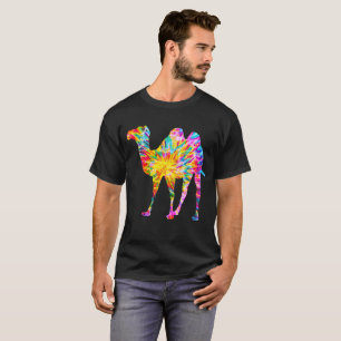 CAMISETA CAMELLO TIE DYE