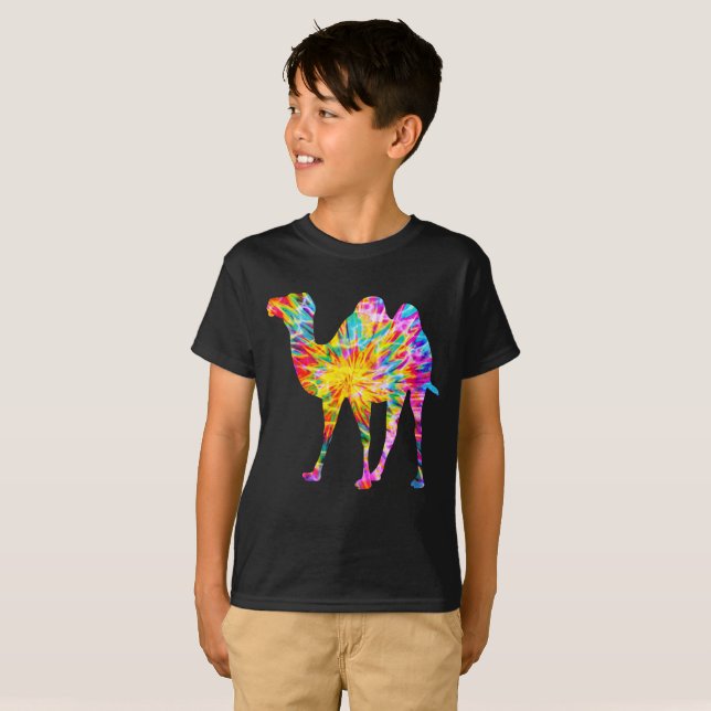CAMISETA CAMELLO TIE DYE (Anverso completo)