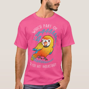 Camiseta Camelot Macaw Parrot Aaaa